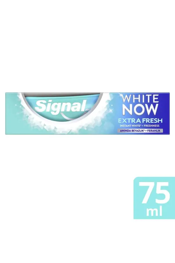 Signal White Now Extra Fresh Ice Cool Diş Macunu 75 ml - 1
