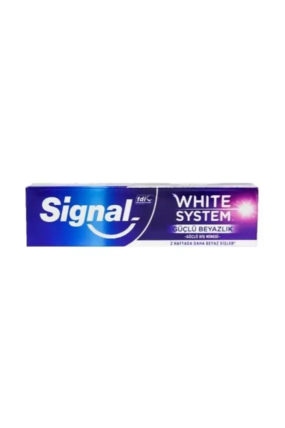 Signal White System Diş Macunu Güçlü Beyazlık 75 ml - 1