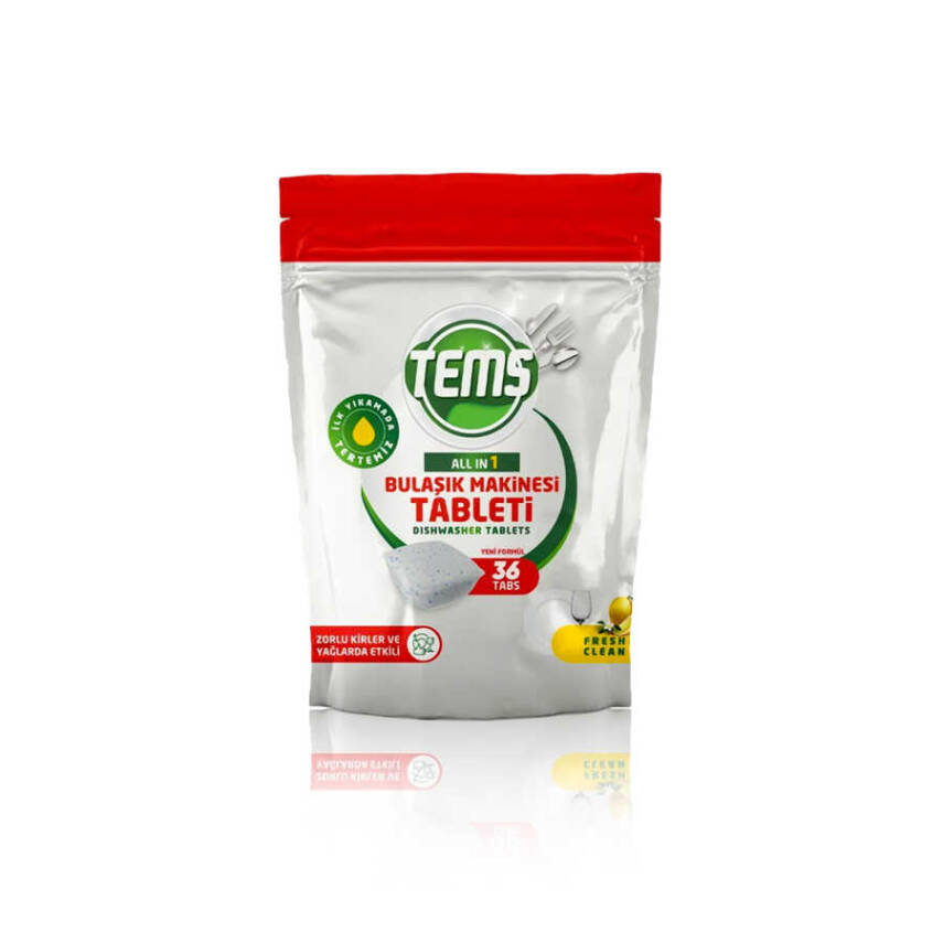 Tems Bulaşık Makinesi Tableti 36'lı - 1